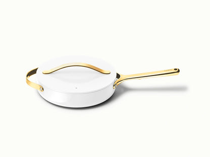 Small Sauté Pan - 3 qt Non-Stick Ceramic Pan With Lid - US 5725