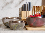 Large Stainless Steel Strainer - 6 qt Essential for Rinsing &amp; Draining Large Portions - US 1109