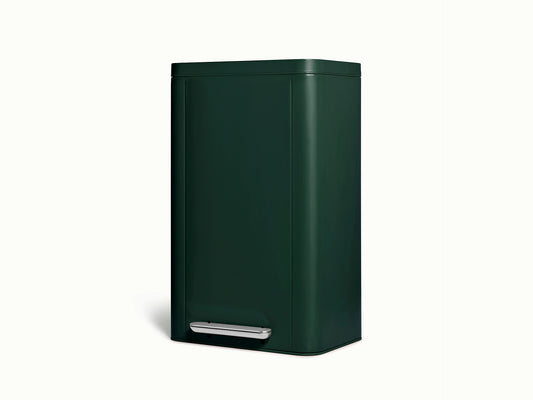 45L Rectangular Step Trash Can - Display-Worthy Trash Bin With Wide Profile - US 4239