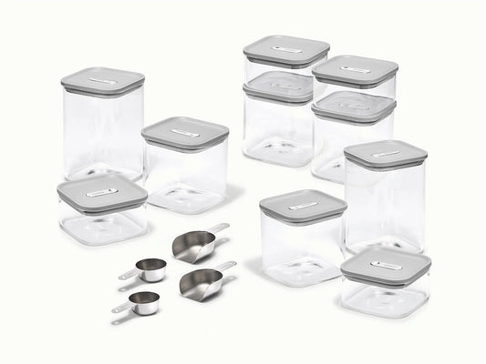 Ultimate Glass Airtight Storage Set - 26-Piece Set With Complimentary Storage - US 5978
